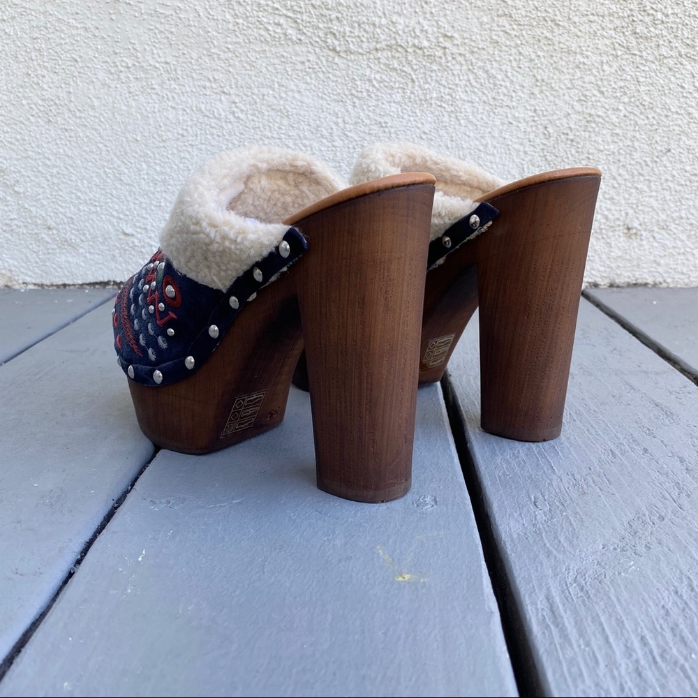 Anthropologie‎ 35 Embroidered Terrestrial Clog Mule - Picture 5 of 8